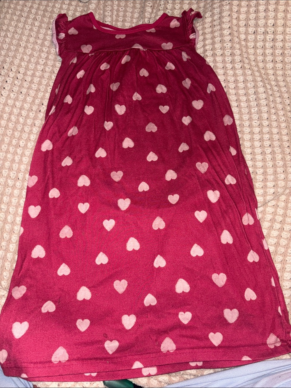 Carter's Heart Print NightGown sz 8